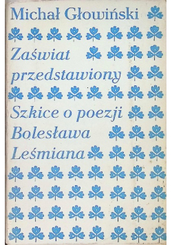 Zaświat  przedstawiony Szkice o poezji