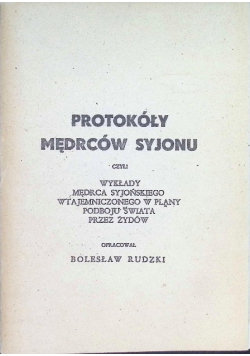 Protokóły Mędrców Syjonu