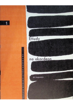 Etiudy na akordeon Tom I