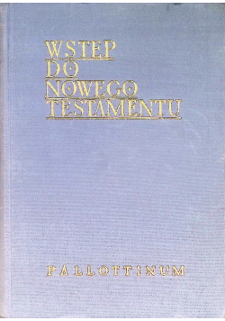 Wstęp do nowego Testamentu