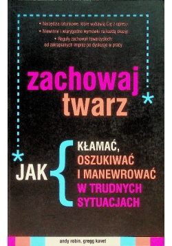 Zachowaj twarz