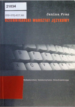 Dziennikarski warsztat językowy
