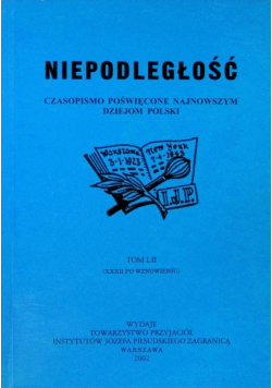 Niepodległość Tom LII
