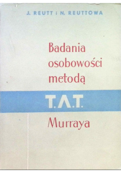 Badania osobowości metodą TAT Murraya