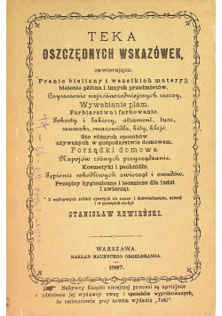 Teka oszczędnych wskazówek