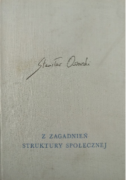 Z zagadnień struktury społecznej, Tom V