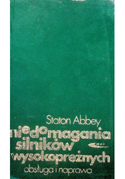 Niedomagania silników wysokoprężnych