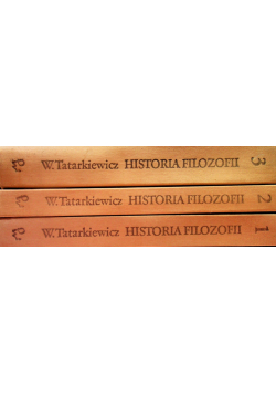 Historia Filozofii Tom I do III