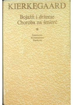 Bojaźń i drżenie Choroba na śmierć