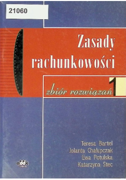 Zasady rachunkowości zbiór rozwiązań