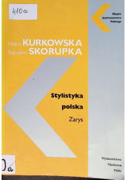 Stylistyka polska Zarys
