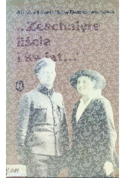 Zeschnięte liście i kwiat