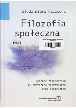 Filozofia społeczna
