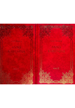 Anna Karenina Tom I i II