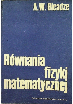 Równania fizyki matematycznej