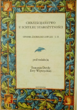 Chrześcijaństwo u schyłku starożytności