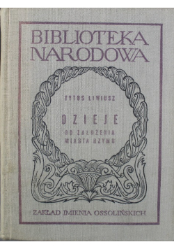 Dzieje od założenia miasta Rzymu