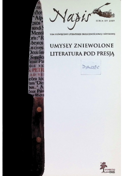 Umysły zniewolone Literatura pod presją