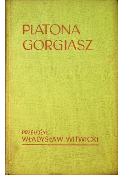 Platona Gorgiasz