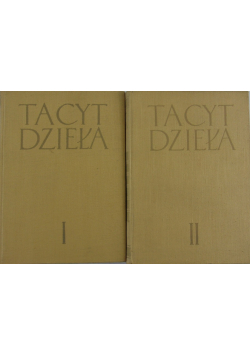 Tacyt Dzieła Tom 1 i 2