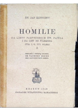 Złotousty Homilie 1949 r.