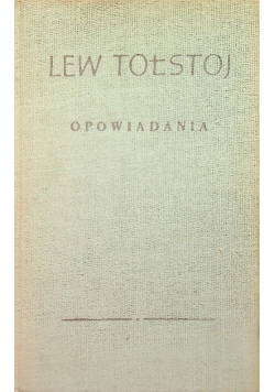 Tołstoj Opowiadania