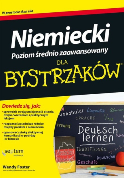 Niemiecki dla bystrzaków Poziom średnio zaawansowany