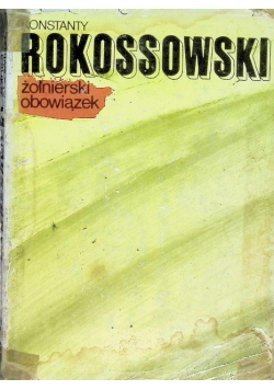 Żołnierski obowiązek