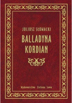 Balladyna Kordian