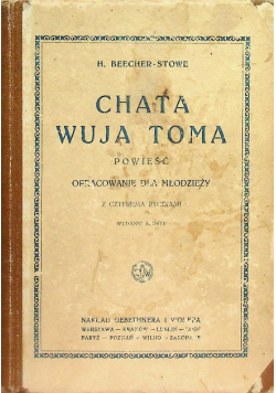Chata wuja Toma, 1928r.