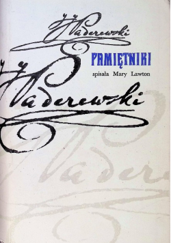 Paderewski Pamiętniki
