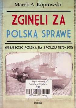 Zginęli za polską sprawę