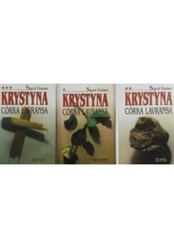 Krystyna córka Lavransa Tom 1 do 3