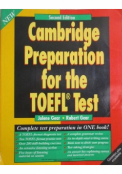 Cambridge Preparation for the TOEFL Test