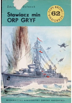 Typy broni i uzbrojenia Nr 62 Stawiacz min ORP GRYF