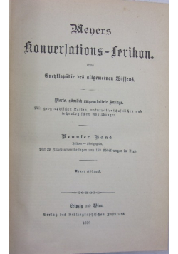 Meyers Konversations-Lexikon 1939 r.