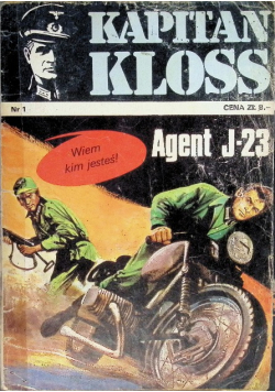 Kapitan Kloss Nr 1 Agent J-23