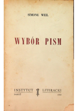 Wybór pism