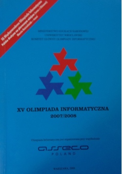 XV Olimpiada informatyczna 2007/2008