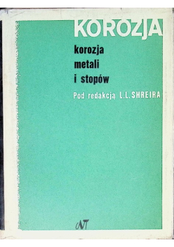 Korozja. Korozja metali i stopów