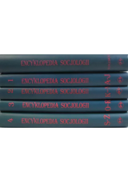 Encyklopedia socjologii Tom 1 do 4 z suplementem