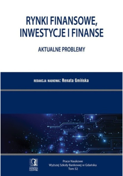 Rynki finansowe  inwestycje i finanse
