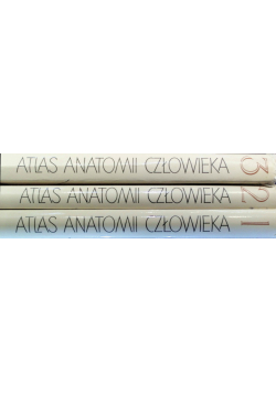 Atlas anatomii człowieka Tom I do III