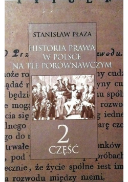Historia prawa w Polsce na tle porównawczym Część 2