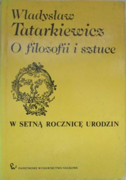 O filozofii i sztuce