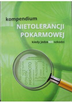 Kompendium nietolerancji pokarmowej