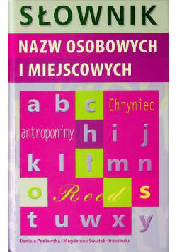 Słownik nazw osobowych i miejscowych