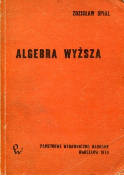 Algebra wyższa