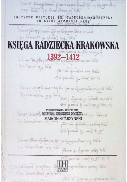 Księga radziecka krakowska 1392 - 1412