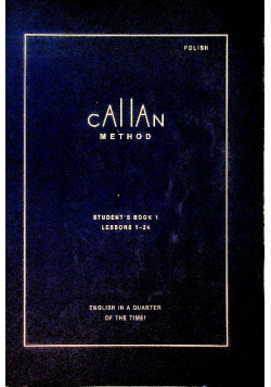 The callan method. Student's book 1